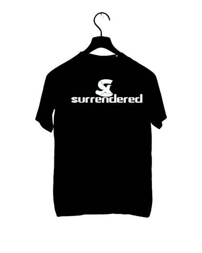 Black T-shirt with White Logo