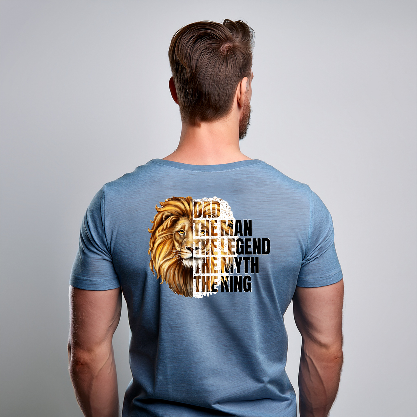 Lion with White Logo