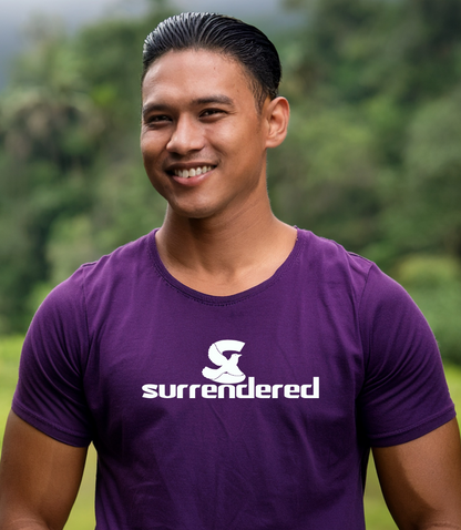 Purple T-shirt with White Logo